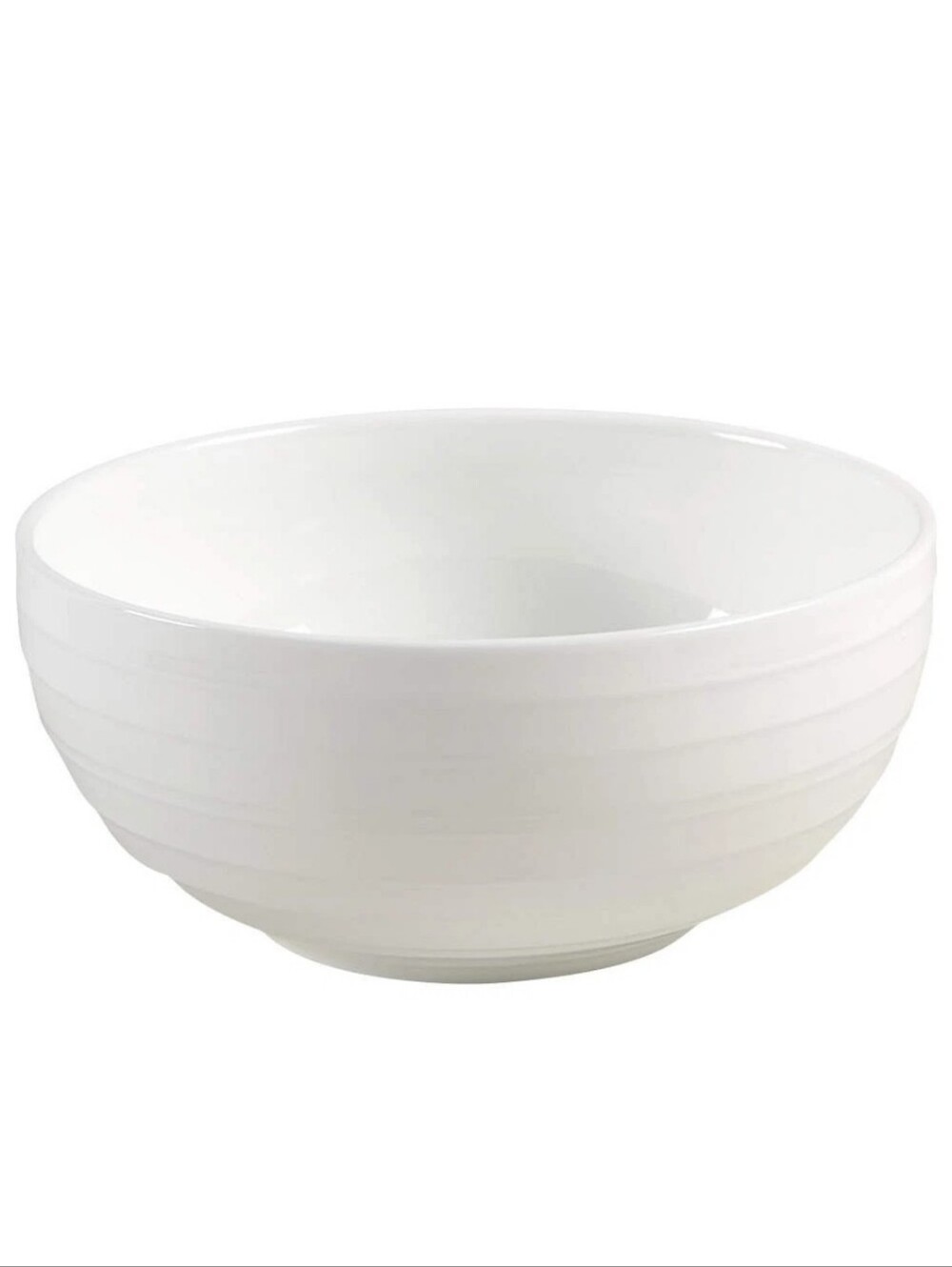 New Mikasa Ciara Classic White Bone China Cereal/Soup Bowl Set Of 4